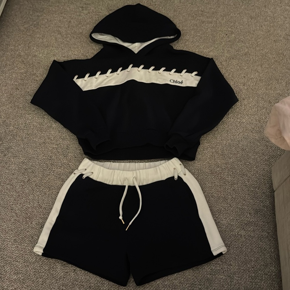 Girls Chloe sweater and shorts set Age 10